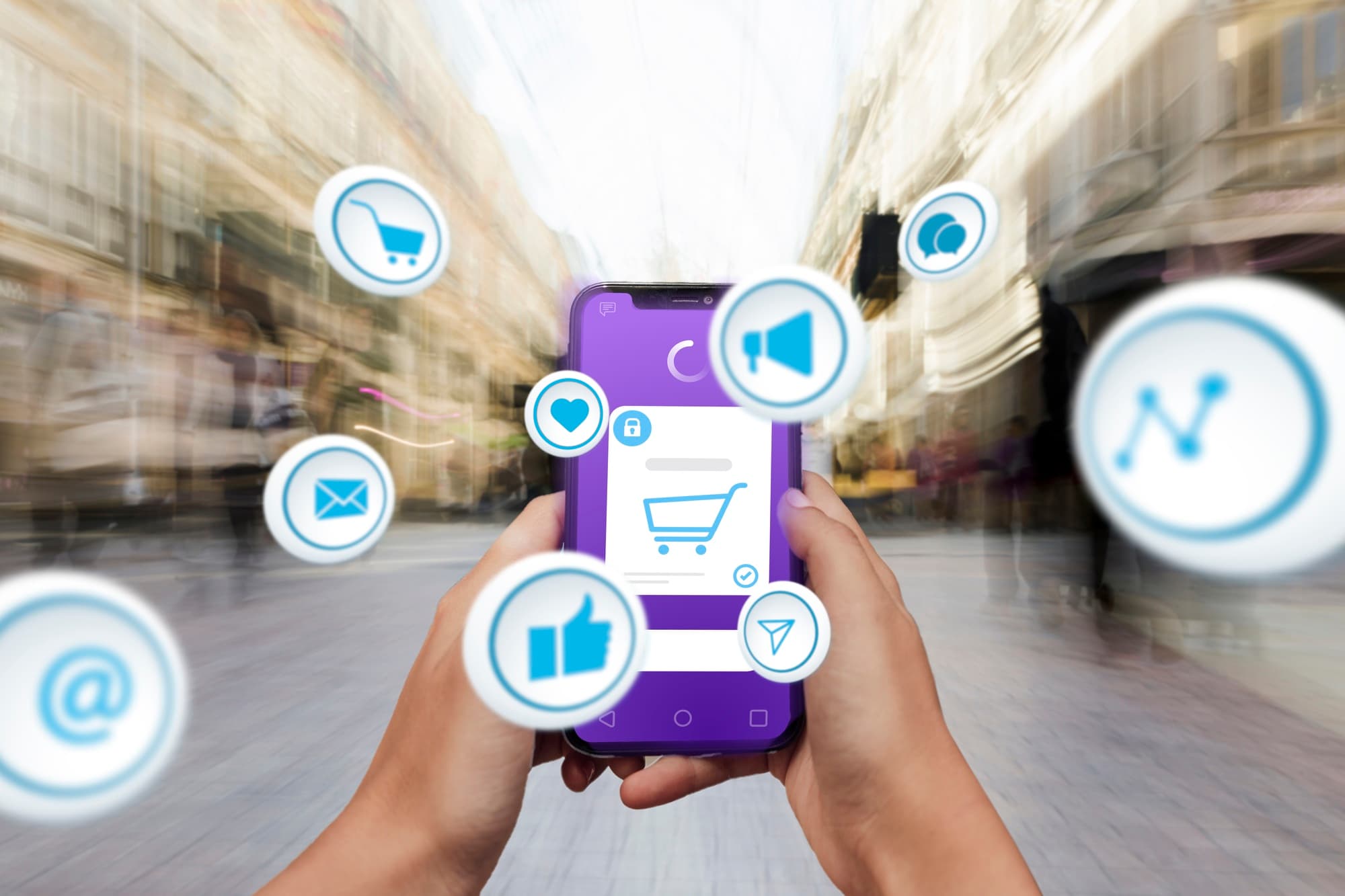 Mobile App in Social Media